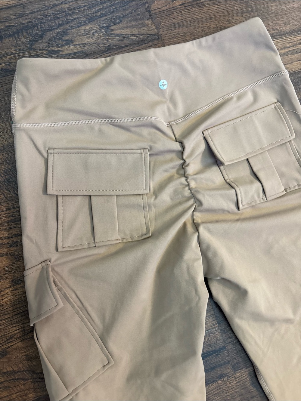 HALARA DayStretch High Waisted Cargo Pocket Skinny Yoga Leggings Large - Picture 2 of 7